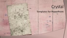  Presentation with fire old paper - Audience pleasing presentation design consisting of magento - old paper on grunge pink backdrop and a soft green colored foreground