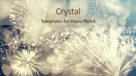  Presentation with new year - Slide deck featuring magic abstract holiday background - fireworks background and a  colored foreground