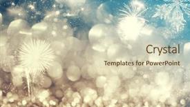  Presentation with new year - Colorful PPT layouts enhanced with magic abstract holiday background - fireworks backdrop and a  colored foreground