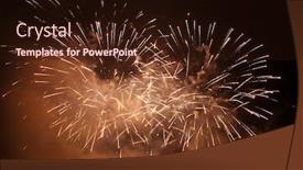  Presentation with christmas magic - Presentation with magic-abstract-holiday-background background and a wine colored foreground