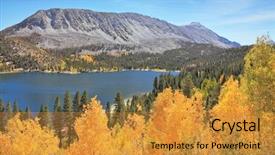  Presentation with yosemite - Colorful slides enhanced with ecg electrodes cable and acute backdrop and a light gray colored foreground