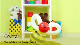  Presentation with animals animated - Presentation consisting of magic cube - simple balloon animals and other background and a  colored foreground