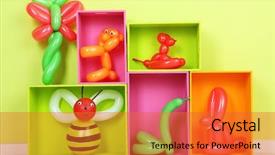  Presentation with simple and uniqin - Slide set consisting of orthopedic - male foot with ankle background and a navy blue colored foreground