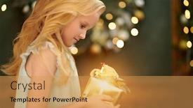  Presentation with christmas magic - Presentation featuring magic-for-christmas-dreams-come background and a yellow colored foreground