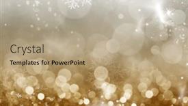  Presentation with golden lights - 