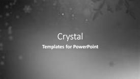  Presentation with christmas magic - Beautiful slides featuring magic-holiday-background-with-snowflakes backdrop and a dark gray colored foreground