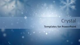  Presentation with christmas magic - Audience pleasing slide set consisting of magic-holiday-blue-background backdrop and a light blue colored foreground