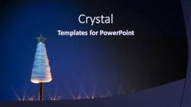  Presentation with magic - Slide deck having magic-holiday-blue-background background and a navy blue colored foreground