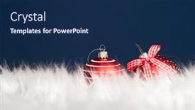  Presentation with christmas magic - Amazing presentation design having magic-holiday-blue-background backdrop and a navy blue colored foreground