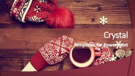  Presentation with gifs christmas - Slide deck consisting of magic moment - set of colorful christmas gifts background and a red colored foreground