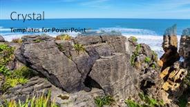  Presentation with new zealand - PPT layouts enhanced with magic-of-a-faraway-country background and a light blue colored foreground