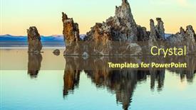  Presentation with towers - Amazing PPT layouts having magic-reflections-of-tuff-outliers backdrop and a tawny brown colored foreground