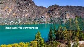  Presentation with new zealand - Slide deck enhanced with magic-south-island-new-zealand background and a ocean colored foreground