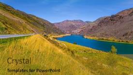  Presentation with new zealand - Amazing theme having magic-south-island-new-zealand backdrop and a gold colored foreground