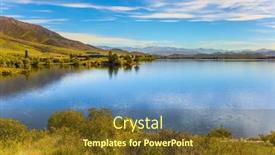  Presentation with new zealand - Amazing theme having magic-south-island-new-zealand backdrop and a tawny brown colored foreground