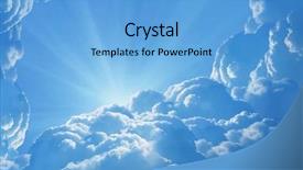  Presentation with fantasy show - Colorful PPT layouts enhanced with magic sunset - fantasy beautiful clouds backdrop and a  colored foreground