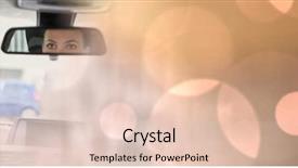  Presentation with magical - PPT theme having magical lights transition effect background and a lemonade colored foreground