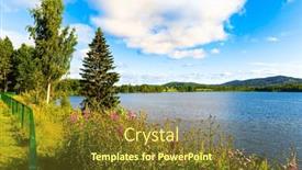  Presentation with magical - Presentation featuring magical-summer-morning-light-white background and a tawny brown colored foreground