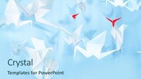  Presentation with world peace - Slides featuring magical world of dreams background and a sky blue colored foreground