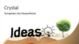  Presentation with magic book - PPT layouts with magical world of reading magic background and a  colored foreground