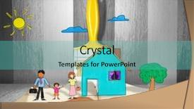  Presentation with magic book - Audience pleasing presentation theme consisting of magical world of reading magic backdrop and a teal colored foreground