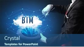  Presentation with bim - Audience pleasing slide deck consisting of magician-is-showing-magic-trick backdrop and a ocean colored foreground
