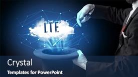  Presentation with illusionist - PPT theme featuring magician-or-illusionist-is-showing background and a  colored foreground