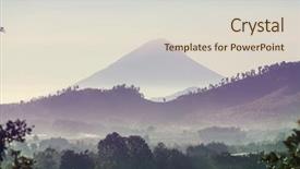  Presentation with central america - Amazing PPT layouts having magma - beautiful volcanoes landscapes in guatemala backdrop and a lemonade colored foreground