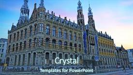  Presentation with magna carta - Cool new slide deck with magna plaza in amsterdam netherlands backdrop and a  colored foreground