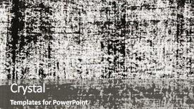  Presentation with brush stroke - Beautiful presentation design featuring magnification brush stroke texture vertical backdrop and a gray colored foreground