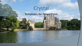  Presentation with energy and water conservation - Presentation theme enhanced with magnificent-french-castle background and a light blue colored foreground