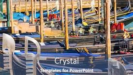  Presentation with cultural - Slide deck consisting of magnificent-gondolas-offer-a-romantic background and a ocean colored foreground