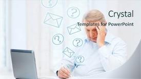  Presentation with education middle school arabic kids - Presentation theme enhanced with table mountain national park background and a light blue colored foreground