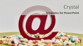  Presentation with medication - Presentation having mail-order-pharmacy background and a light gray colored foreground