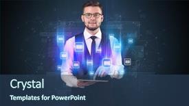  Presentation with tablets wood table tablet white - Presentation design having mailing concept on a tablet background and a  colored foreground