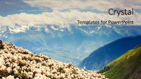  Presentation with food and beauty - Audience pleasing slide deck consisting of main caucasian ridge beauty world backdrop and a soft green colored foreground