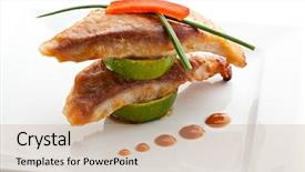  Presentation with lime - Audience pleasing theme consisting of  backdrop and a  colored foreground