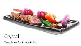  Presentation with main course - Audience pleasing slide deck consisting of indian palm squirrel in chandigarh backdrop and a mint green colored foreground