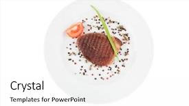  Presentation with allspice - PPT theme enhanced with  background and a  colored foreground