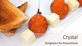  Presentation with salt evaporation ponds on gozo - Cool new PPT layouts with main event - salt salmon red caviar served backdrop and a lemonade colored foreground