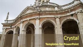  Presentation with san antonio - Cool new slide set with main gate church san antonio backdrop and a tawny brown colored foreground