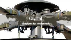  Presentation with rotor - Cool new theme with main rotor of a military backdrop and a dark gray colored foreground