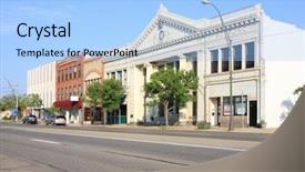  Presentation with street - Amazing slides having main street benton harbor michigan backdrop and a light blue colored foreground
