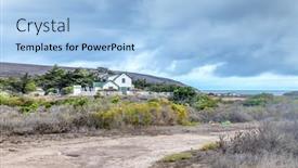  Presentation with ranch - PPT layouts having main-vail-and-vickers-cattle background and a light blue colored foreground