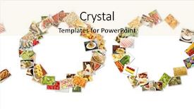  Presentation with cooking - Cool new theme with maintain food - cook or cooking collage backdrop and a lemonade colored foreground