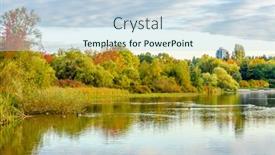  Presentation with vancouver - Audience pleasing PPT layouts consisting of majestic lake in john hendry park in vancouver canada backdrop and a sky blue colored foreground