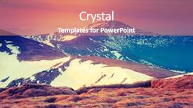  Presentation with filter - Presentation theme enhanced with majestic morning mountain landscape dramatic overcast sky chornogora ridge panorama carpathian ukraine europe beauty world retro style filter instagram toning effect background and a coral colored foreground