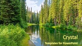 Presentation with british columbia - Colorful slide deck enhanced with majestic mountain lake in canada lightning lake in manning park in british columbia backdrop and a tawny brown colored foreground