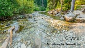 Presentation with british columbia - Beautiful PPT theme featuring majestic mountain river in canada manning park lightning lake trail in british columbia backdrop and a light gray colored foreground