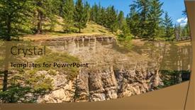  Presentation with america canada - Presentation consisting of majestic-mountains-with-forest-foreground background and a gold colored foreground